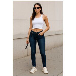 Rag & Bone Kensington Low‎ Rise Skinny Jeans Size 25 Y2K Stretch Denim W1502K520